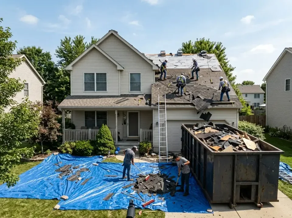roof-replacement-debris-remova-004 — frequently asked questions, Cheapest Dumpster Rentals in Portage, IN